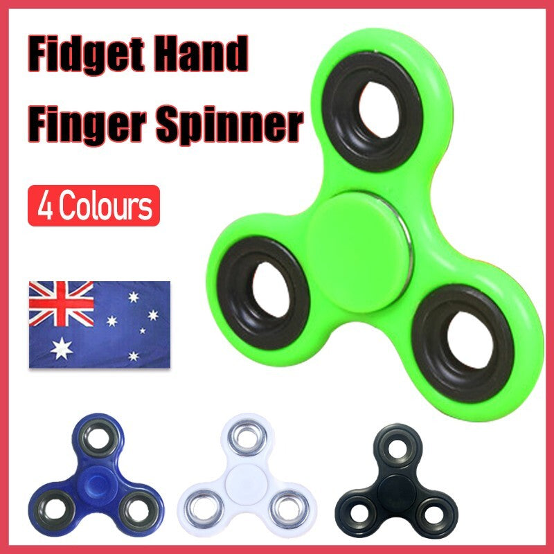 AU 3D Fidget Hand Finger Spinner EDC Focus Stress Reliever Toys for Kids Adults